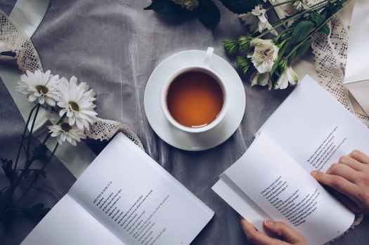 tea and reading, Aspasia S, Bissas