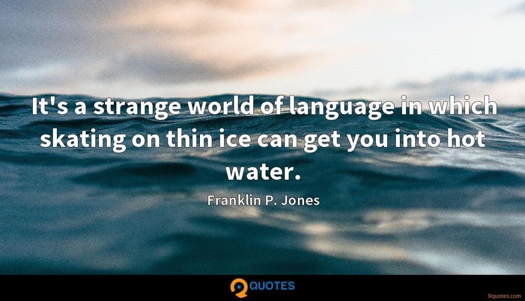 Quote of the Day, blog post by Aspasia S. Bissas. Quote by Franklin P. Jones.