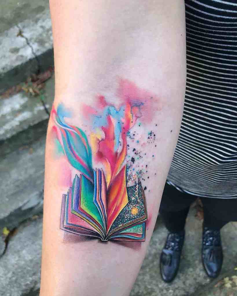 Literary Ink, blog post by Aspasia S. Bissas, aspasiasbissas.com. Literary tattoos. book tattoo